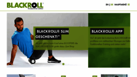 What Blackroll.de website looked like in 2018 (8 years ago)