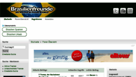 What Brasilienfreunde.net website looked like in 2018 (5 years ago)