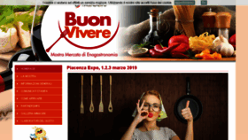 What Buonvivere.info website looked like in 2018 (5 years ago)