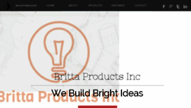 What Brittaproducts.com website looked like in 2018 (5 years ago)