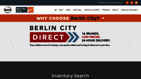 What Berlincitynissannh.com website looked like in 2018 (5 years ago)