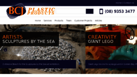 What Bcjplastics.com.au website looked like in 2018 (5 years ago)