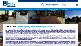 What Brettpaving.co.uk website looked like in 2018 (5 years ago)