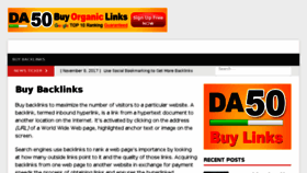 What Buybacklinks.co website looked like in 2018 (5 years ago)