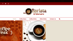 What Baristacorner.com website looked like in 2018 (5 years ago)