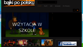 What Bajkipopolsku.com website looked like in 2018 (5 years ago)