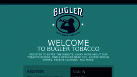 What Buglercigarette.com website looked like in 2018 (5 years ago)