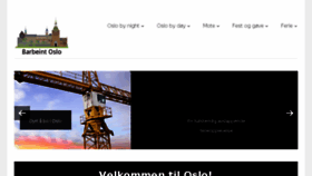 What Barbeint-oslo.no website looked like in 2018 (5 years ago)