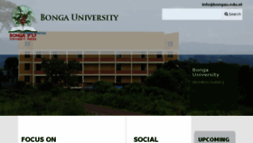 What Bongau.edu.et website looked like in 2018 (5 years ago)