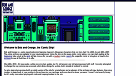 What Bobandgeorge.com website looked like in 2018 (5 years ago)