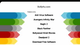 What Bolly4u.com website looked like in 2018 (5 years ago)