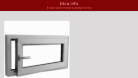 What Btca.info website looked like in 2018 (5 years ago)