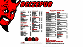 What Belzepub.cz website looked like in 2018 (5 years ago)