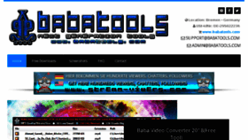What Babatools.com website looked like in 2018 (5 years ago)