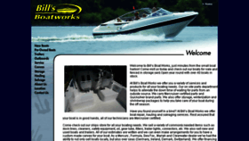 What Billsboatworks.com website looked like in 2018 (5 years ago)