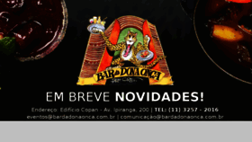 What Bardadonaonca.com.br website looked like in 2018 (5 years ago)