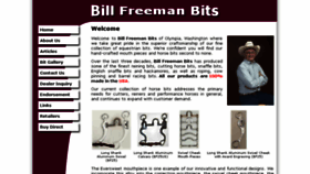 What Billfreemanbits.com website looked like in 2018 (5 years ago)
