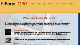 What Biportal.org website looked like in 2018 (5 years ago)