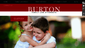 What Burtonlawfirmpc.com website looked like in 2018 (5 years ago)