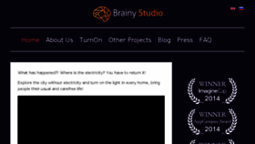 What Brainy.pro website looked like in 2018 (5 years ago)