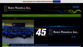 What Bren-tronics.com website looked like in 2018 (5 years ago)