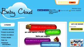 What Babycloud.it website looked like in 2018 (5 years ago)