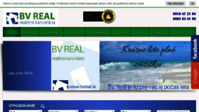 What Bvreal.sk website looked like in 2018 (5 years ago)
