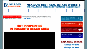 What Baja123.com website looked like in 2018 (5 years ago)