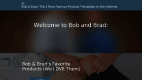 What Bobandbrad.com website looked like in 2018 (7 years ago)