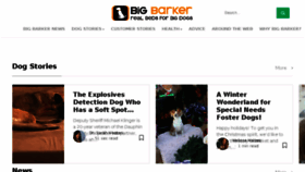 What Blog.bigbarker.com website looked like in 2018 (5 years ago)