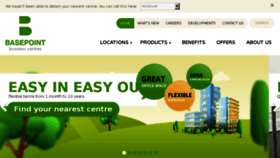 What Basepoint.co.uk website looked like in 2018 (5 years ago)