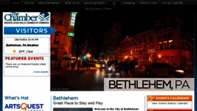 What Bethlehempa.org website looked like in 2018 (5 years ago)