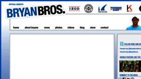 What Bryanbros.com website looked like in 2018 (5 years ago)