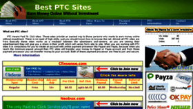 What Bestptc.net website looked like in 2018 (5 years ago)