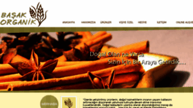 What Basakorganik.com website looked like in 2018 (5 years ago)