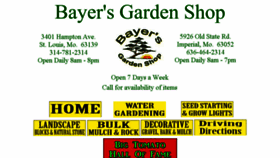 What Bayergardenshops.com website looked like in 2018 (5 years ago)