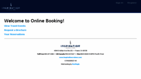What Booking.inspirationcruises.com website looked like in 2018 (5 years ago)