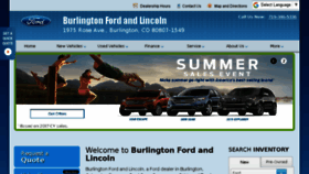 What Burlington-limonford.com website looked like in 2018 (5 years ago)
