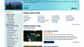 What Bali-hotels-indonesia.com website looked like in 2018 (5 years ago)