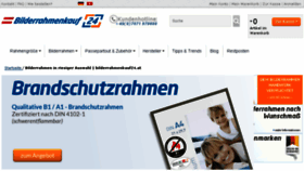 What Bilderrahmenkauf24.at website looked like in 2018 (5 years ago)