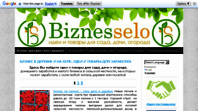What Biznesselo.com website looked like in 2018 (5 years ago)