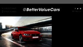 What Bettervaluecars.co.uk website looked like in 2018 (5 years ago)