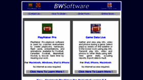 What Bwsoftware.com website looked like in 2018 (5 years ago)