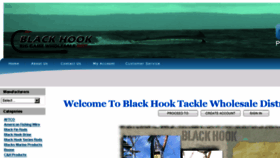 What Blackhookbiggametacklewholesale.com website looked like in 2018 (5 years ago)