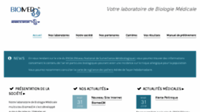 What Biomed34.fr website looked like in 2018 (5 years ago)