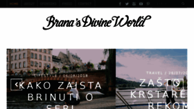 What Branasdivineworld.com website looked like in 2018 (5 years ago)