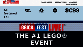 What Brickfestlive.com website looked like in 2018 (5 years ago)