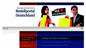 What Bestellportal.de website looked like in 2018 (5 years ago)