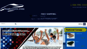 What Boatcovers.com website looked like in 2018 (5 years ago)