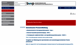 What Bvvp.de website looked like in 2018 (5 years ago)